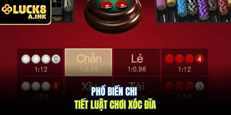 Phổ biến chi tiết luật chơi xóc đĩa